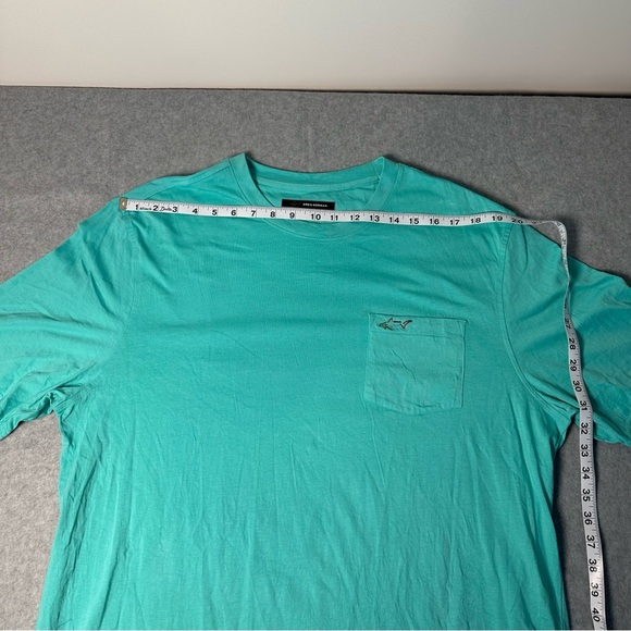 Greg Norman Collection Turquoise Short Sleeve Tee - Picture 4 of 6